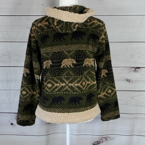 True Grit• s jacket hooded zip up bears - Picture 4 of 11